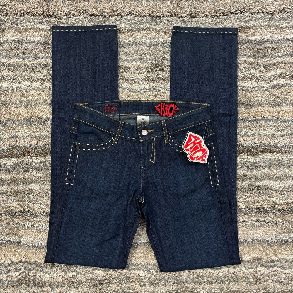 Y2K Low Rise Jeans Sz 25 NWT | Chick By Nicky Hilton Low Rise Mini Bootcut Jeans